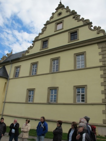 Das Auber Schloss - bereits um 1369 ist von einer Veste die Rede (Bild: Simon Wagner)