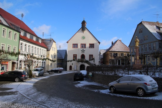 Das Auber Rathaus 1489 erbaut (Bild: Björn Neckermann)