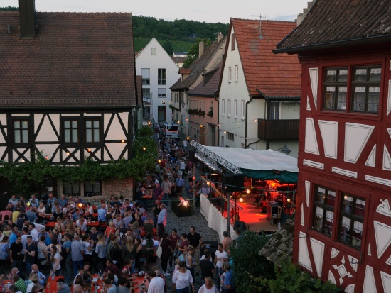 Man soll die Feste feiern, wie sie fallen, dafür ist Sommerhausen berühmt (Bild: Markt Sommerhausen)